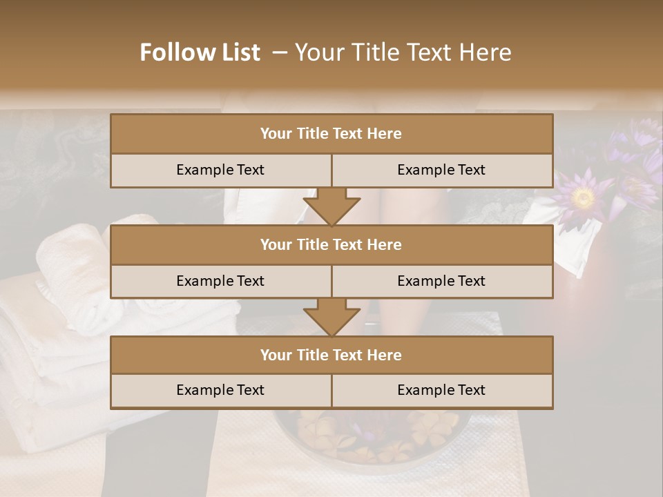 Skincare Soak Health PowerPoint Template