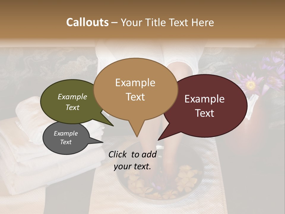Skincare Soak Health PowerPoint Template