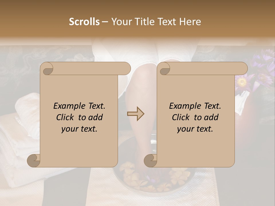 Skincare Soak Health PowerPoint Template