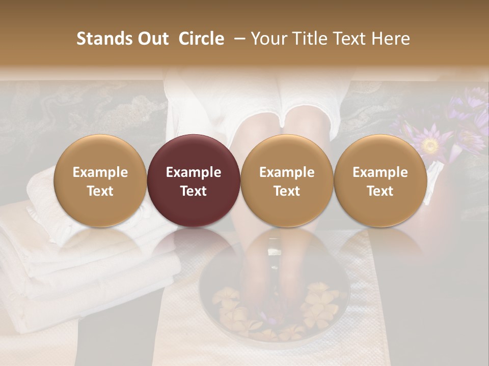 Skincare Soak Health PowerPoint Template