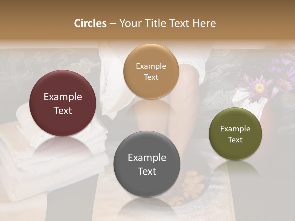 Skincare Soak Health PowerPoint Template