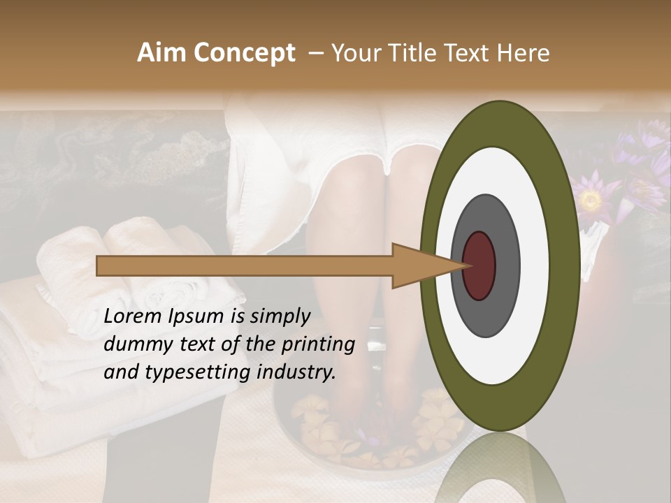 Skincare Soak Health PowerPoint Template