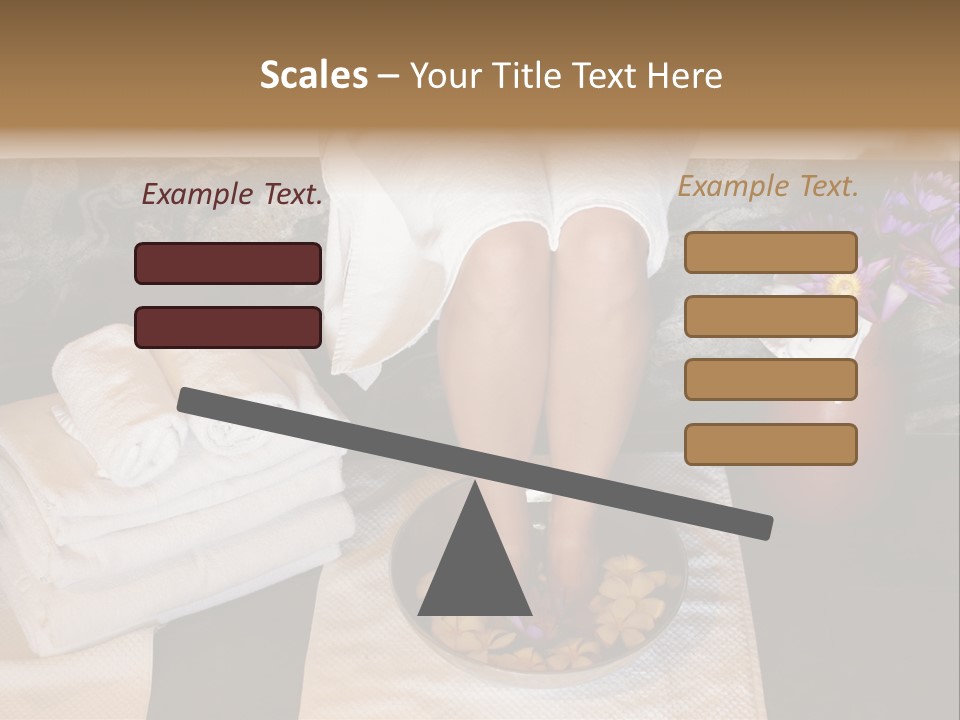 Skincare Soak Health PowerPoint Template