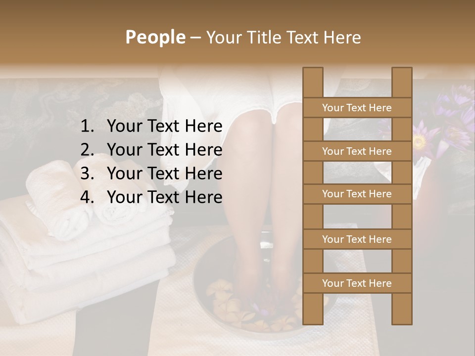 Skincare Soak Health PowerPoint Template