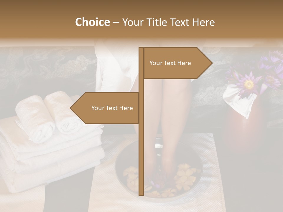 Skincare Soak Health PowerPoint Template