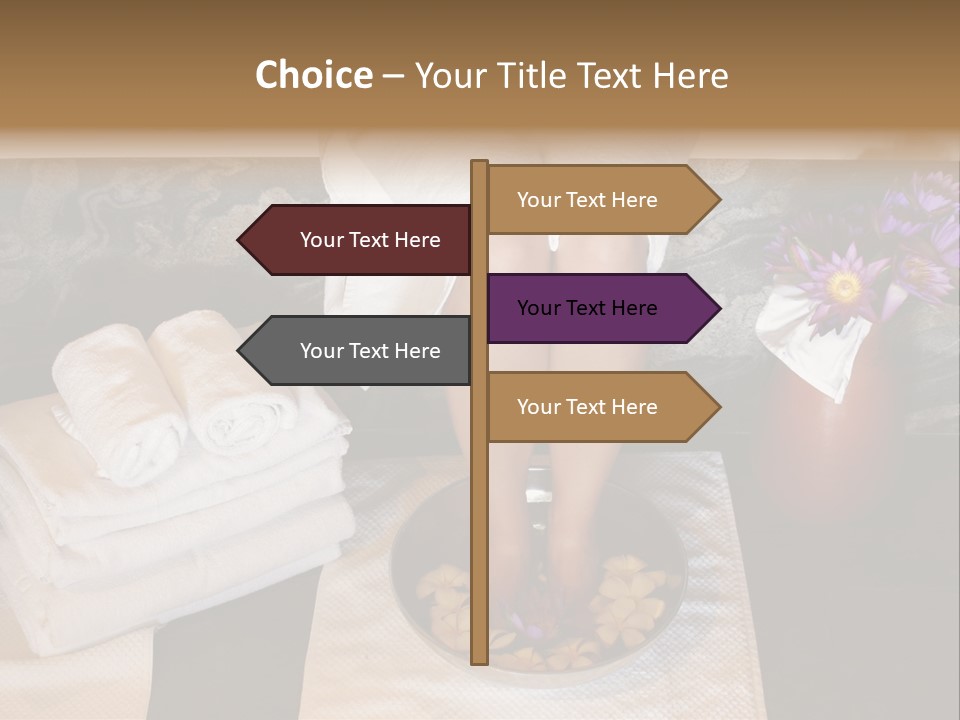 Skincare Soak Health PowerPoint Template