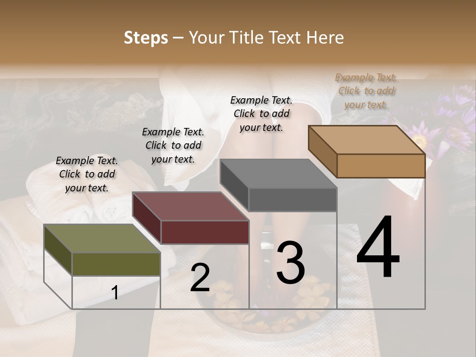 Skincare Soak Health PowerPoint Template