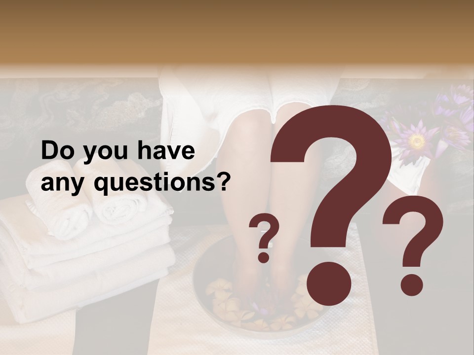 Skincare Soak Health PowerPoint Template