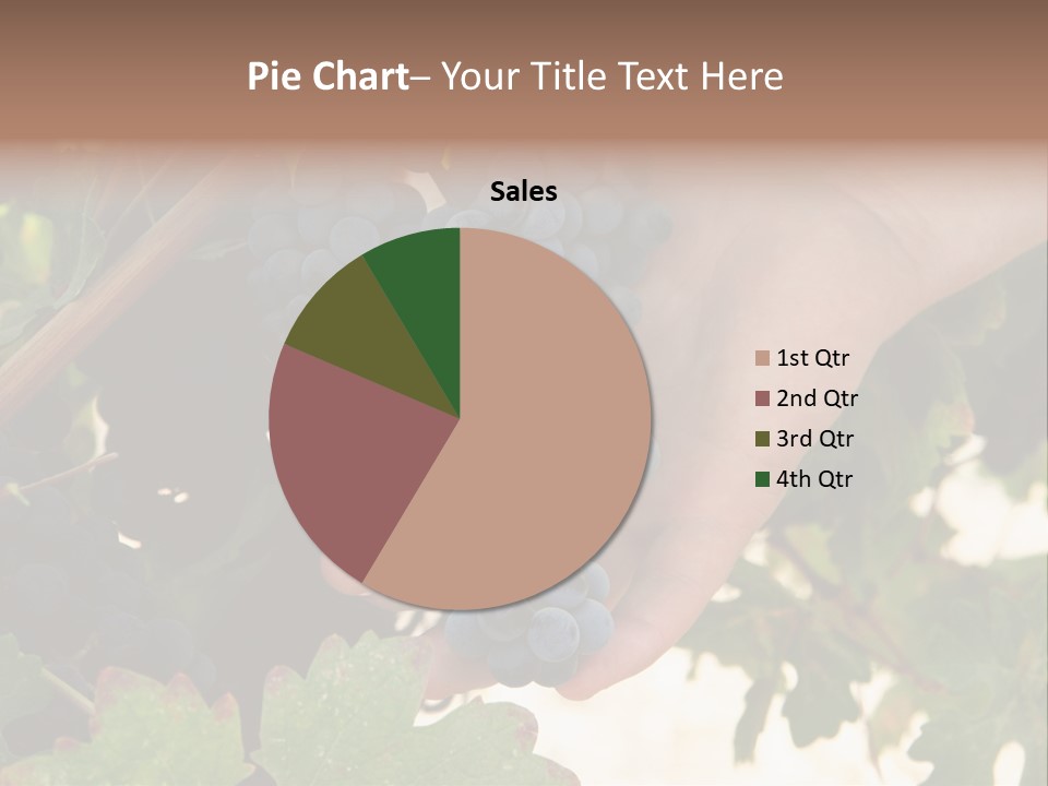 Blue Vintner Hanging PowerPoint Template