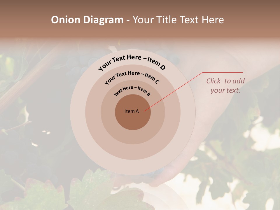 Blue Vintner Hanging PowerPoint Template