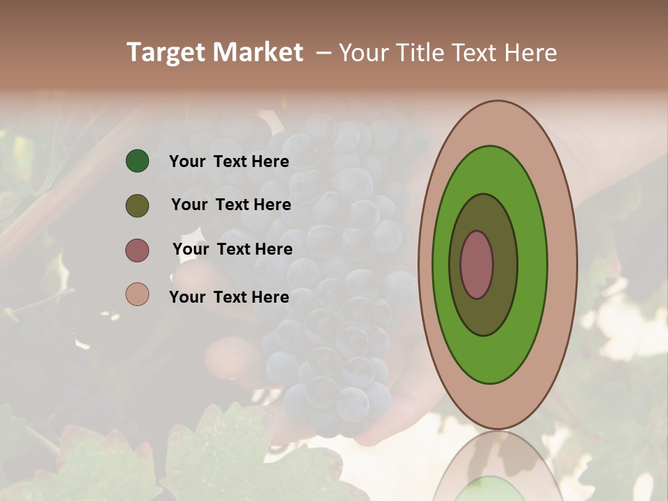 Blue Vintner Hanging PowerPoint Template