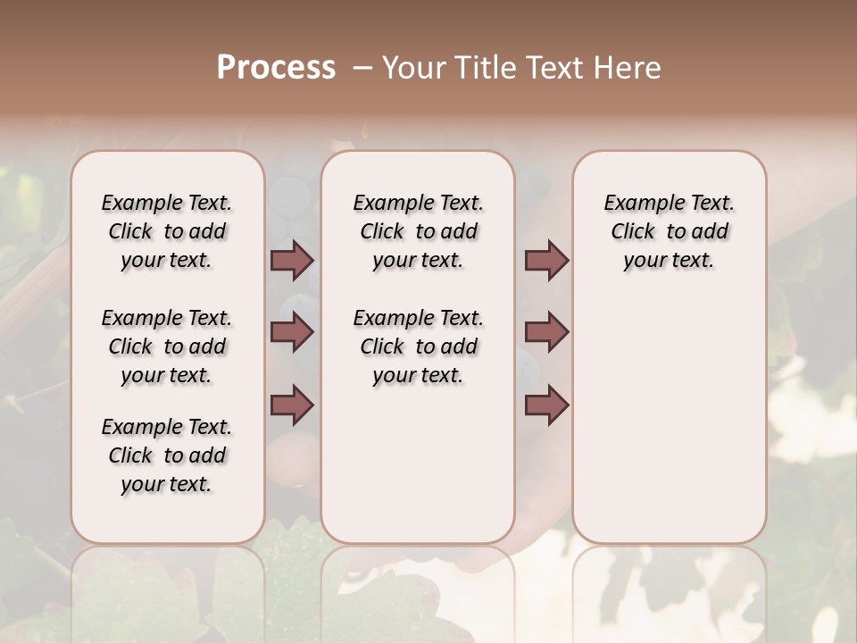 Blue Vintner Hanging PowerPoint Template