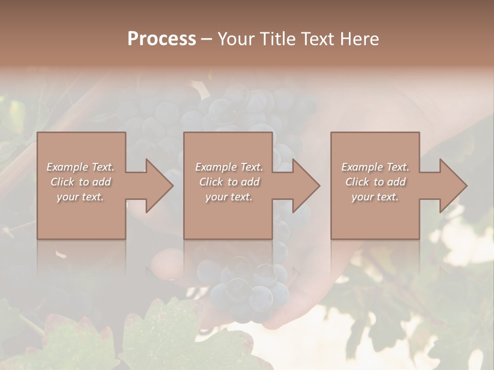 Blue Vintner Hanging PowerPoint Template