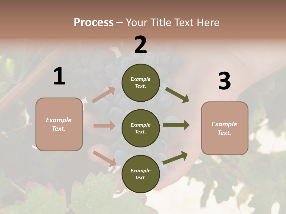 Blue Vintner Hanging PowerPoint Template
