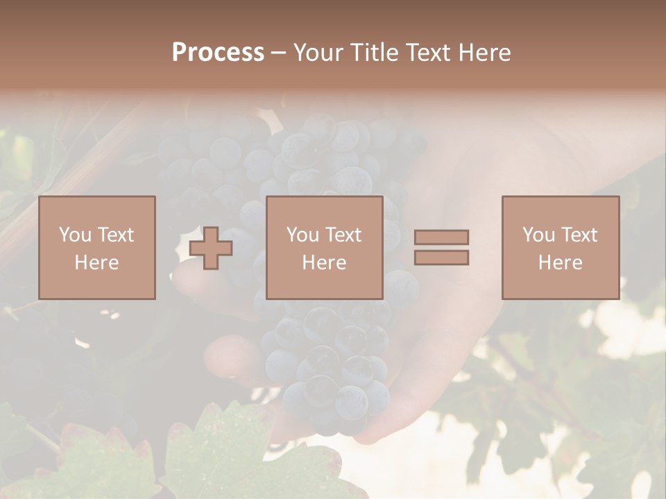 Blue Vintner Hanging PowerPoint Template