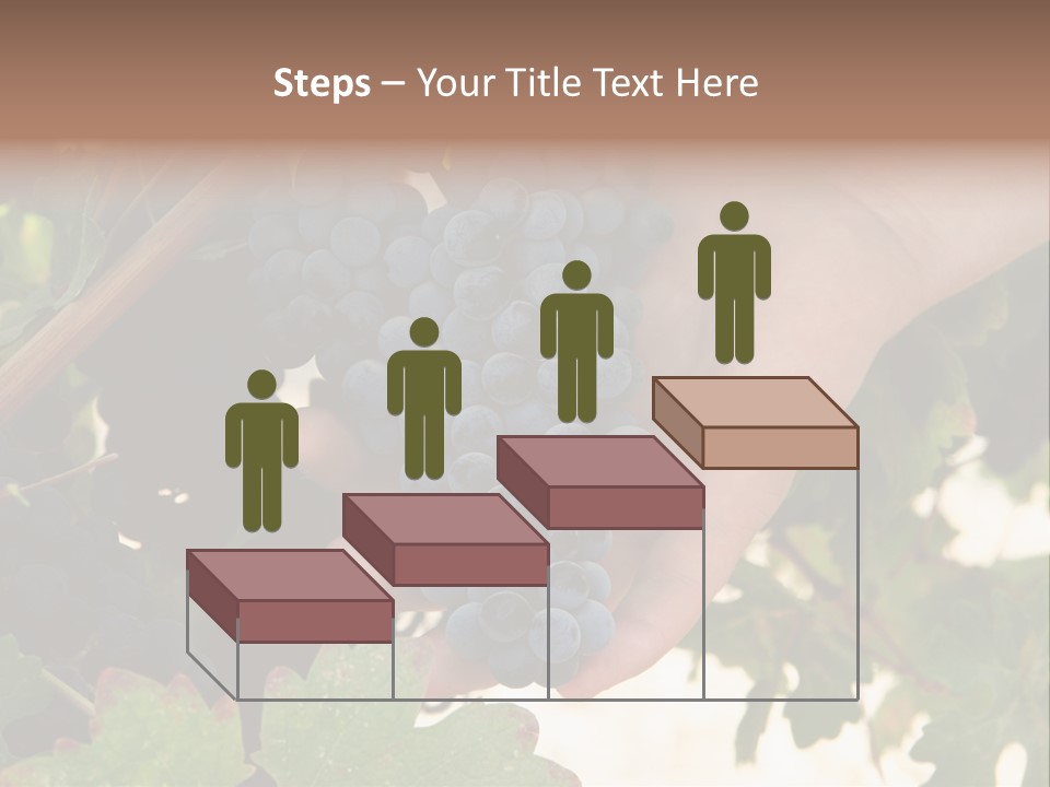 Blue Vintner Hanging PowerPoint Template