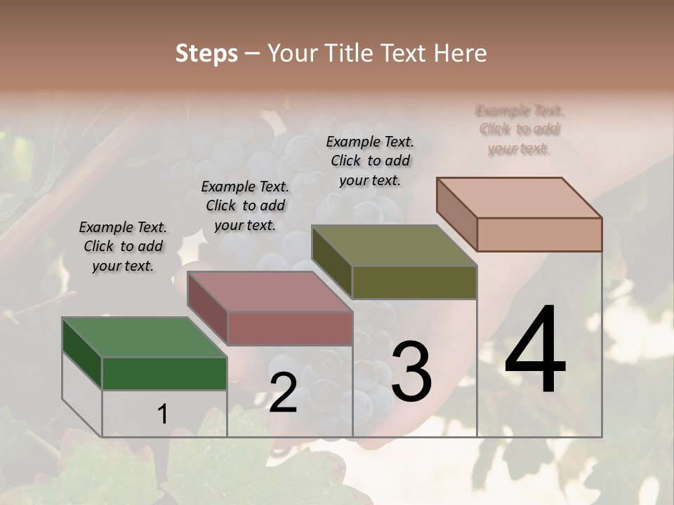 Blue Vintner Hanging PowerPoint Template