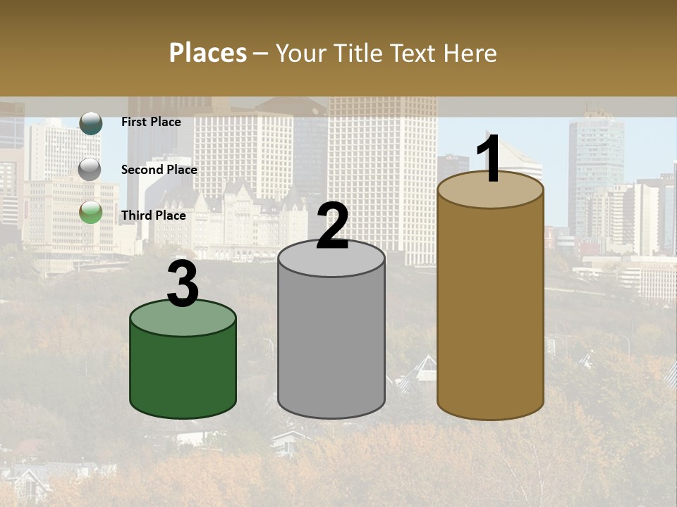 Autumn Buildings Fall PowerPoint Template