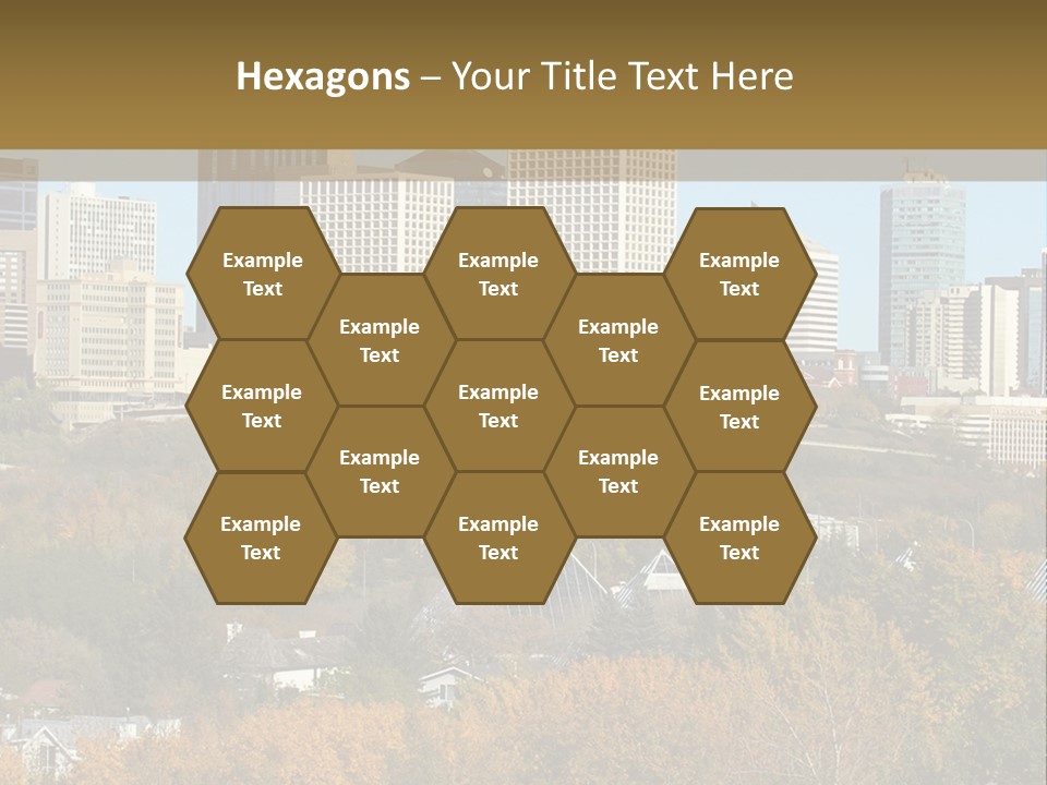 Autumn Buildings Fall PowerPoint Template