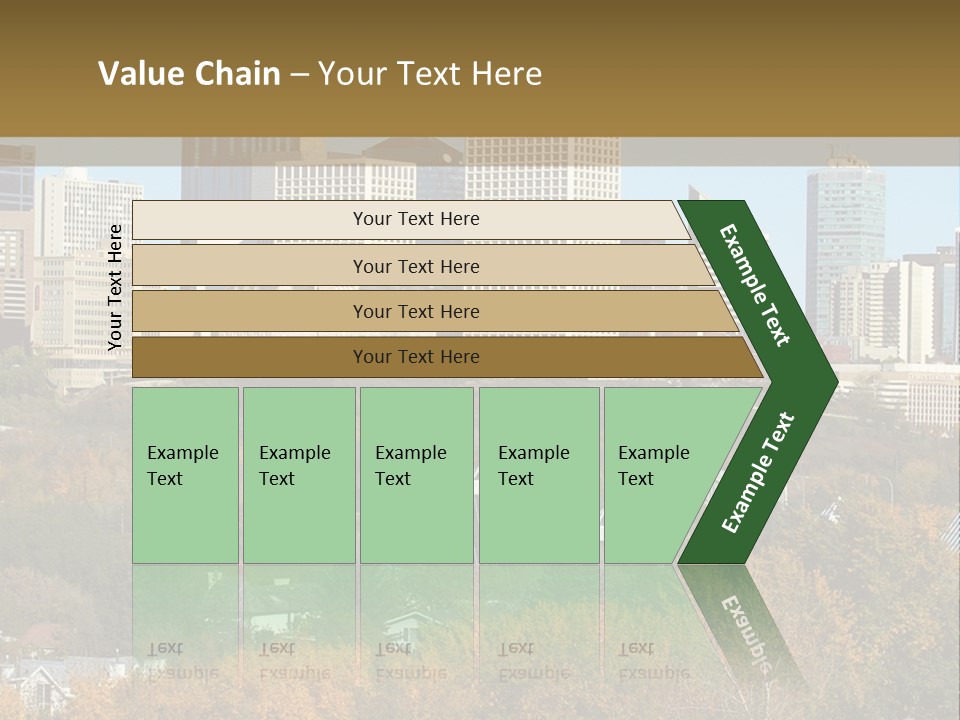 Autumn Buildings Fall PowerPoint Template