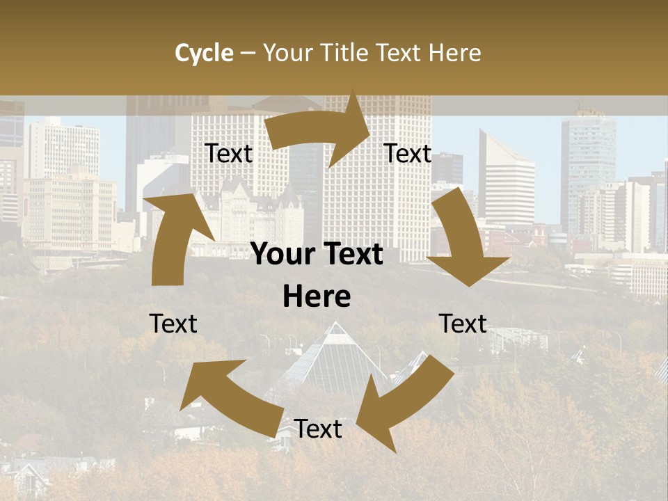 Autumn Buildings Fall PowerPoint Template