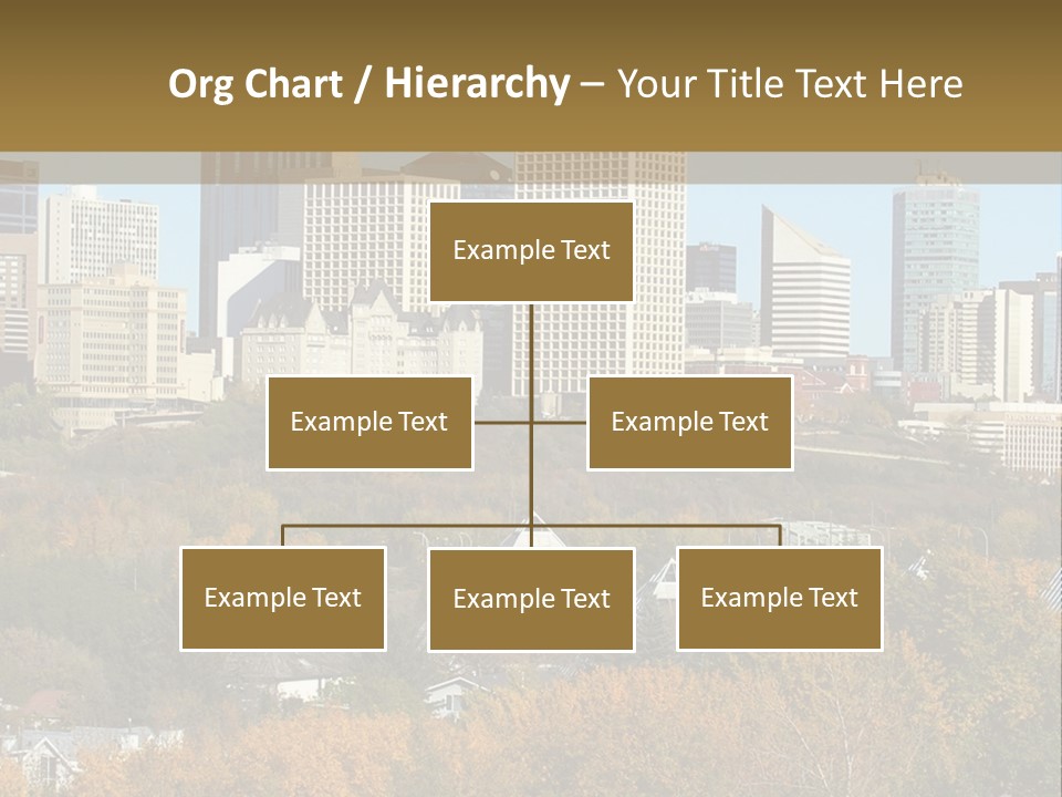 Autumn Buildings Fall PowerPoint Template