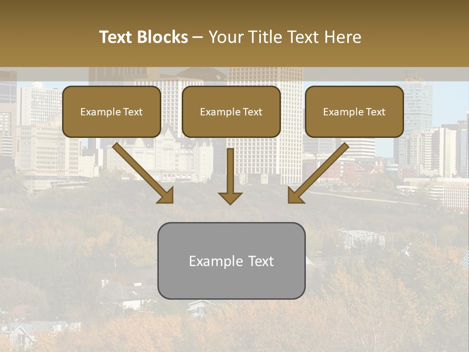 Autumn Buildings Fall PowerPoint Template