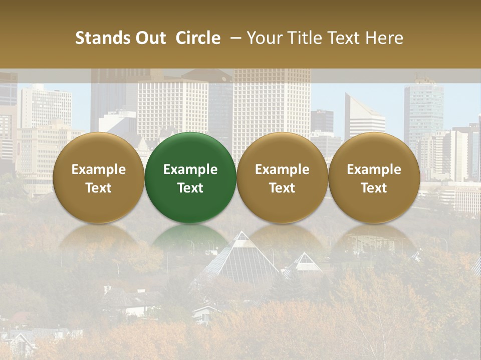 Autumn Buildings Fall PowerPoint Template