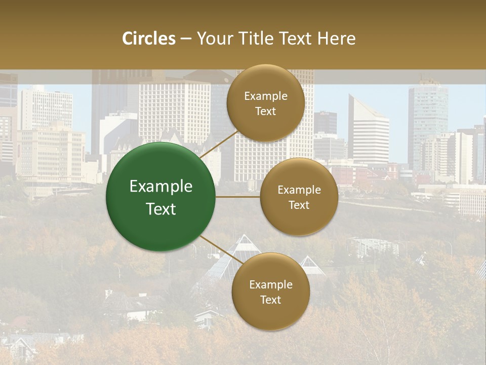 Autumn Buildings Fall PowerPoint Template