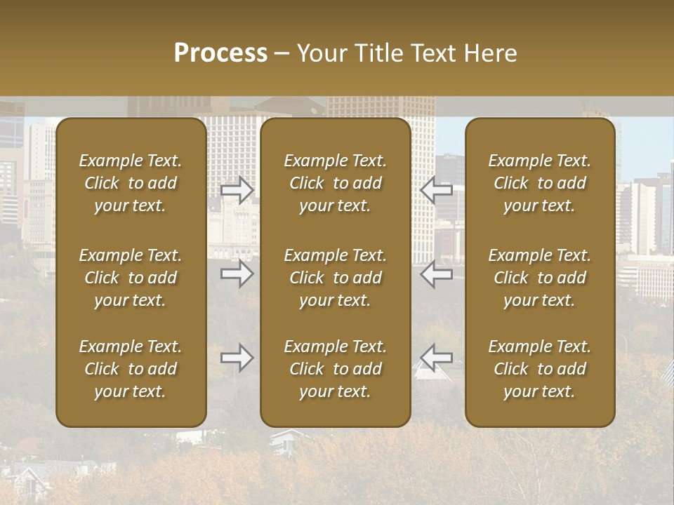 Autumn Buildings Fall PowerPoint Template