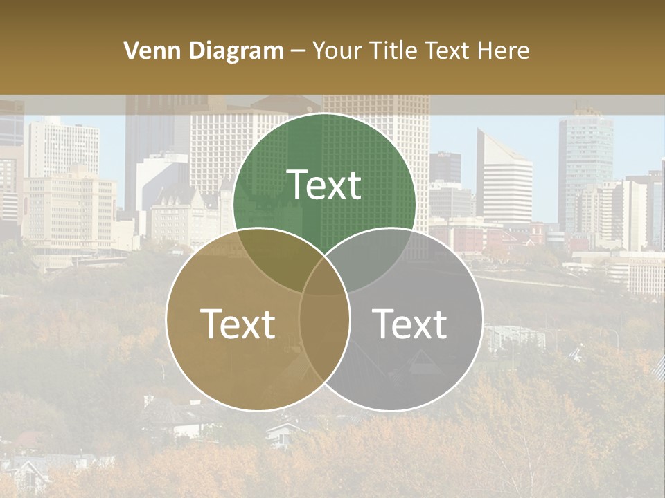 Autumn Buildings Fall PowerPoint Template