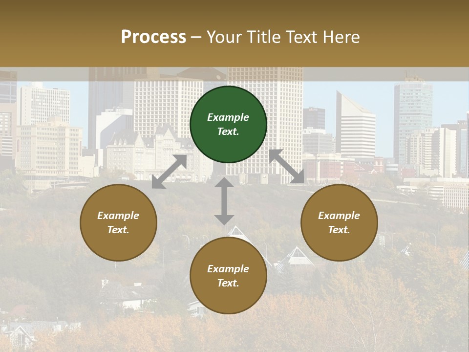 Autumn Buildings Fall PowerPoint Template