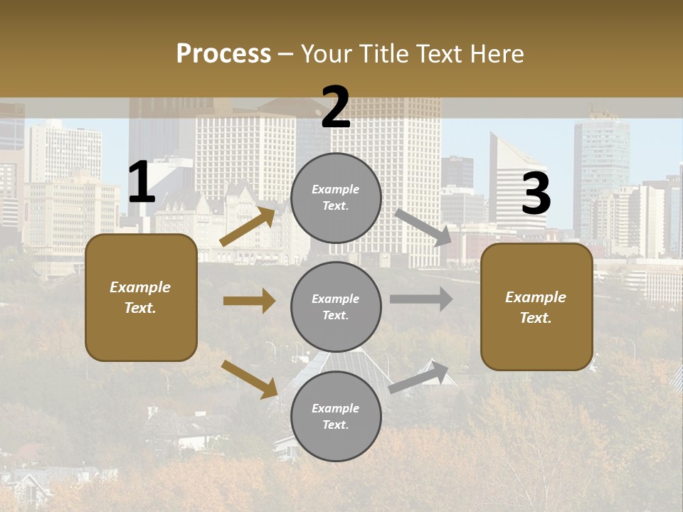 Autumn Buildings Fall PowerPoint Template
