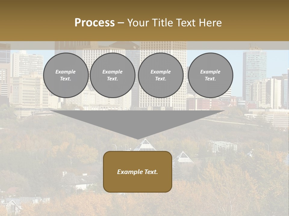 Autumn Buildings Fall PowerPoint Template