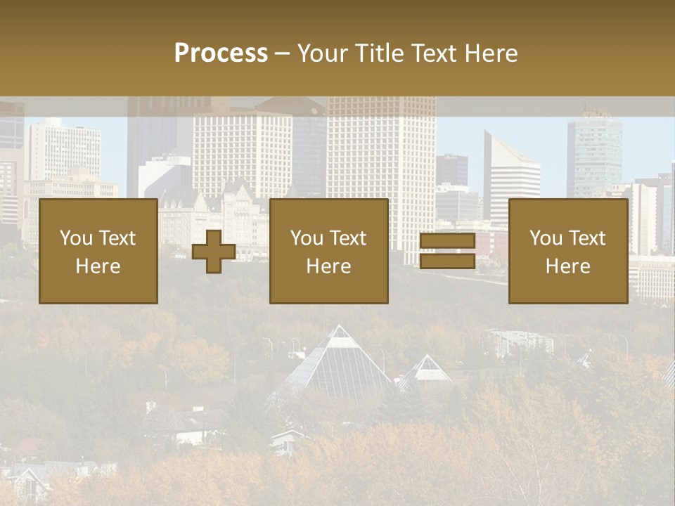 Autumn Buildings Fall PowerPoint Template