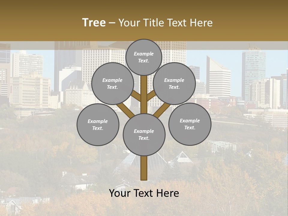 Autumn Buildings Fall PowerPoint Template