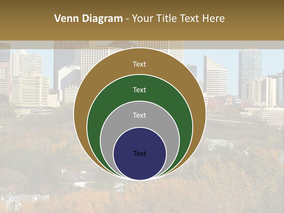 Autumn Buildings Fall PowerPoint Template