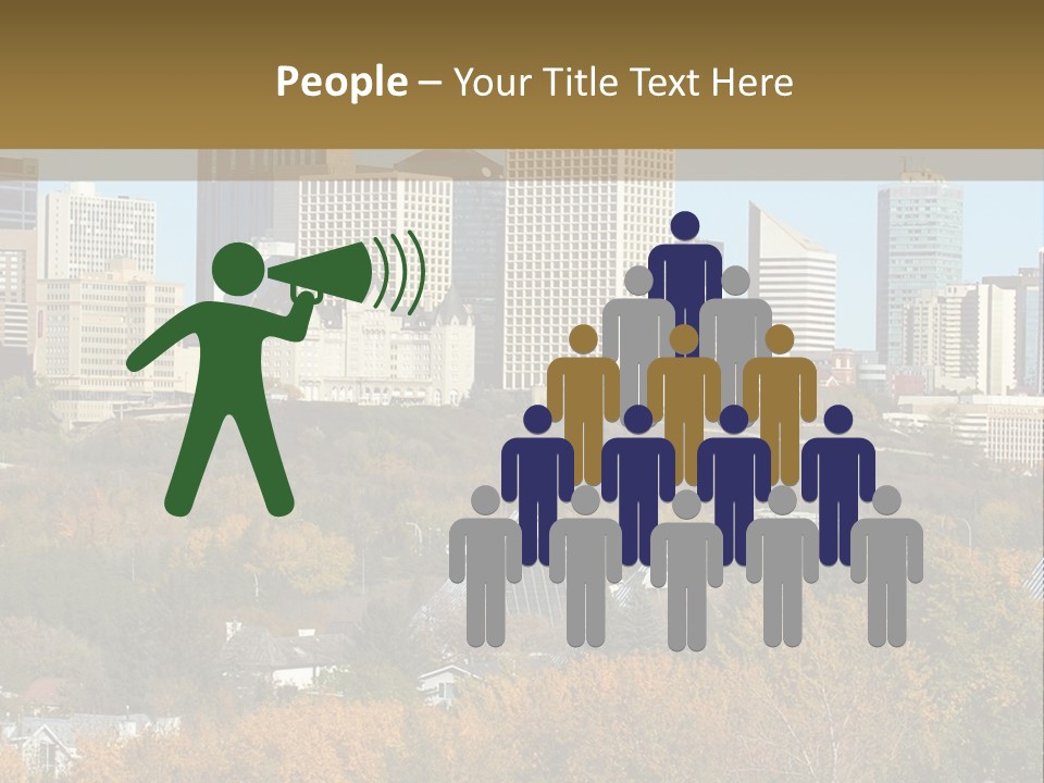 Autumn Buildings Fall PowerPoint Template