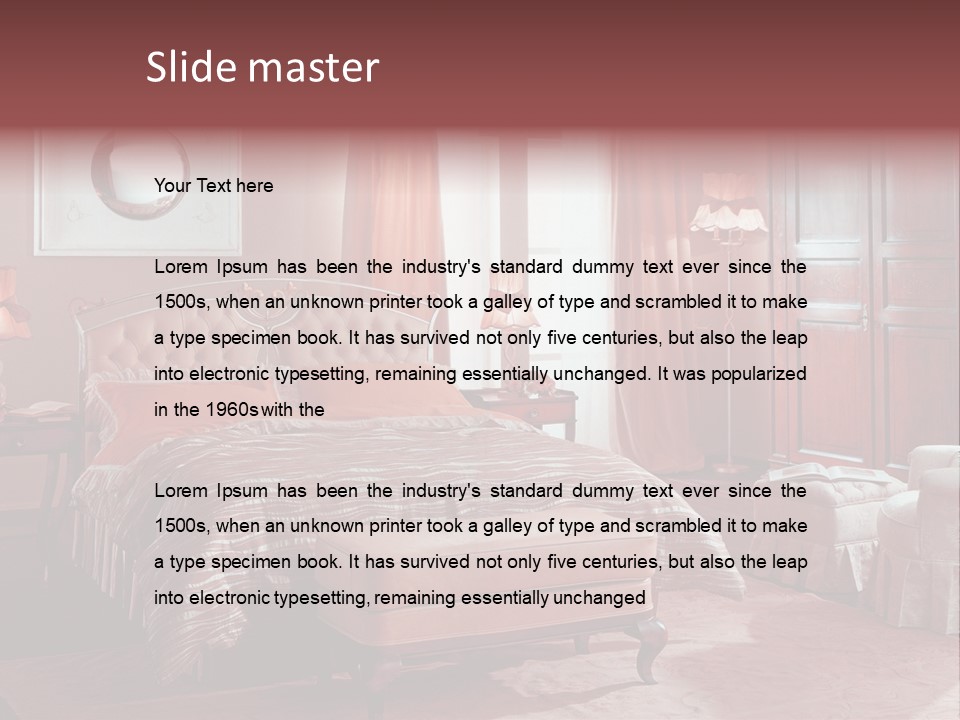 Cow Skewers Pork PowerPoint Template