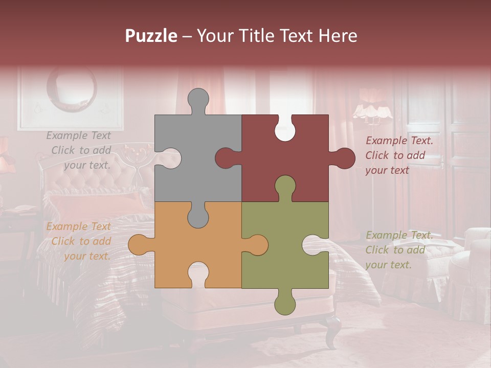 Cow Skewers Pork PowerPoint Template