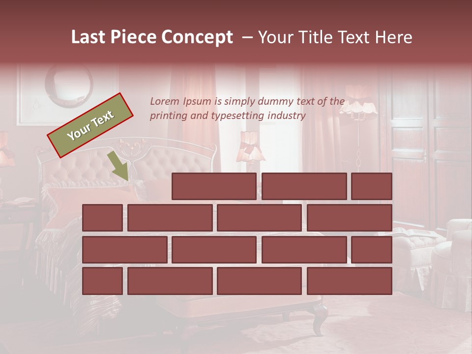 Cow Skewers Pork PowerPoint Template