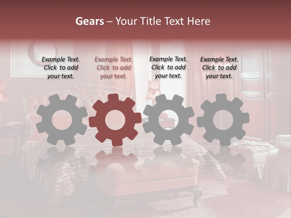 Cow Skewers Pork PowerPoint Template