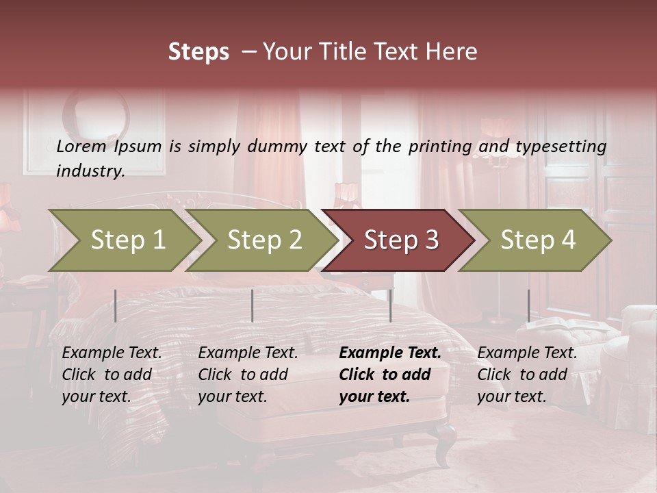 Cow Skewers Pork PowerPoint Template