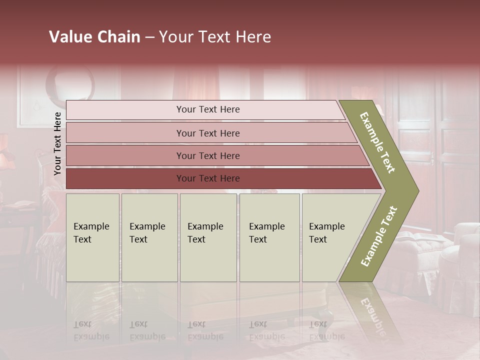 Cow Skewers Pork PowerPoint Template