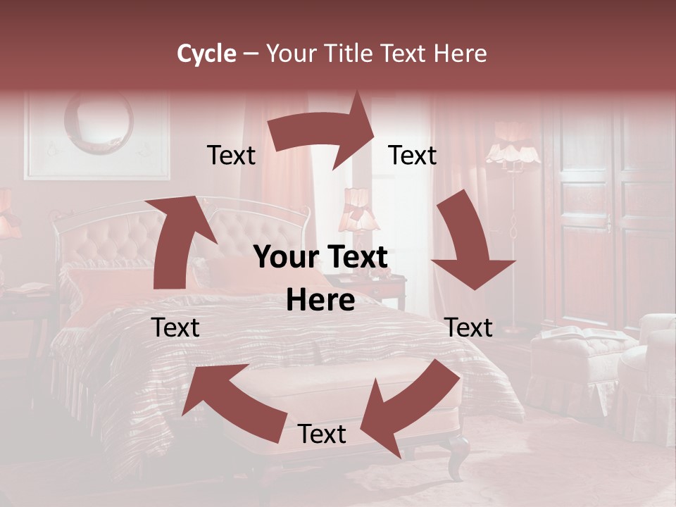 Cow Skewers Pork PowerPoint Template