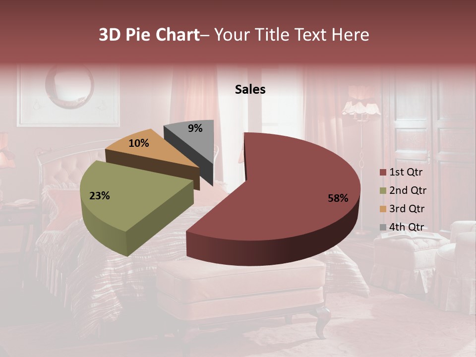Cow Skewers Pork PowerPoint Template
