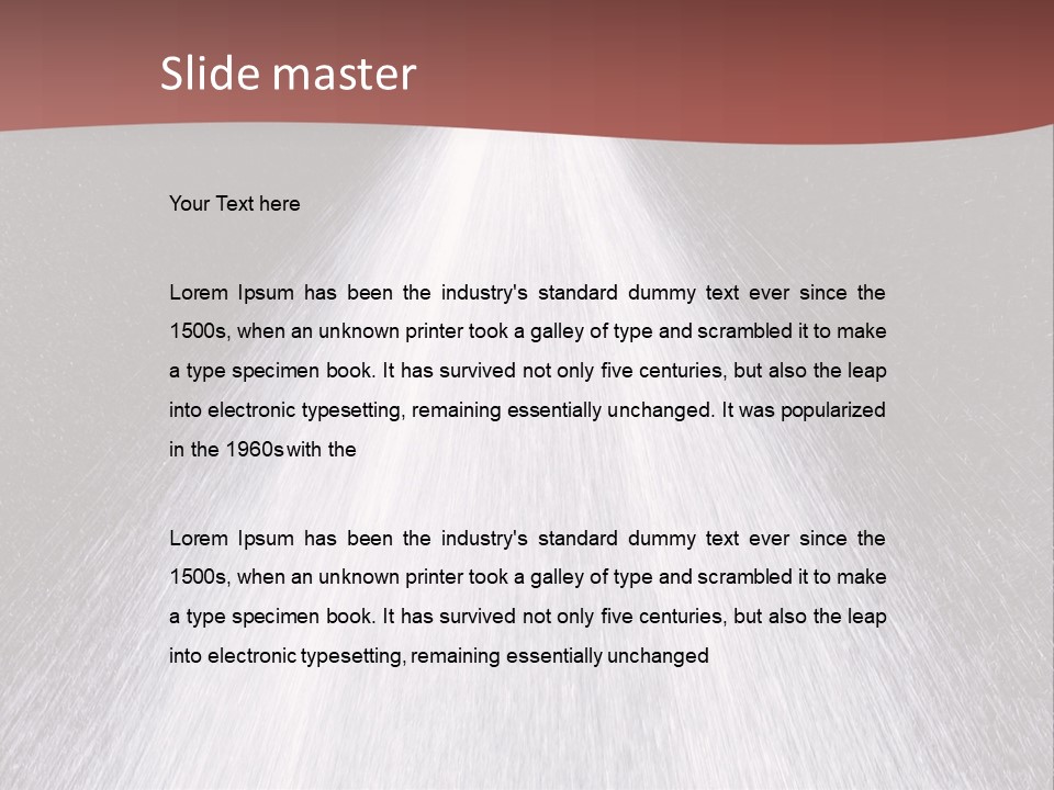 Spray Fresh Sprinkler PowerPoint Template