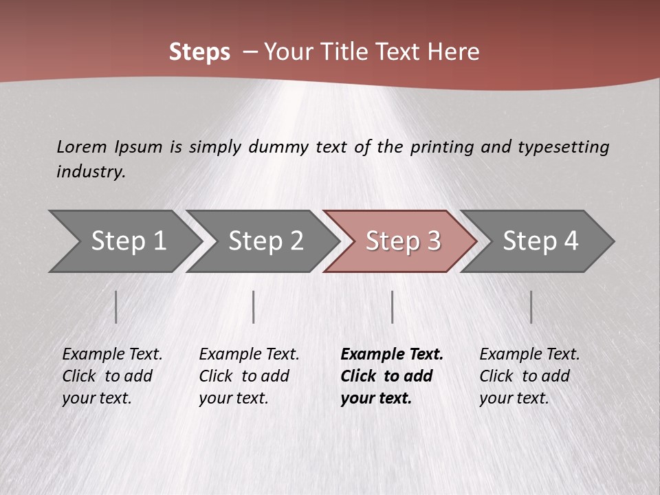 Spray Fresh Sprinkler PowerPoint Template