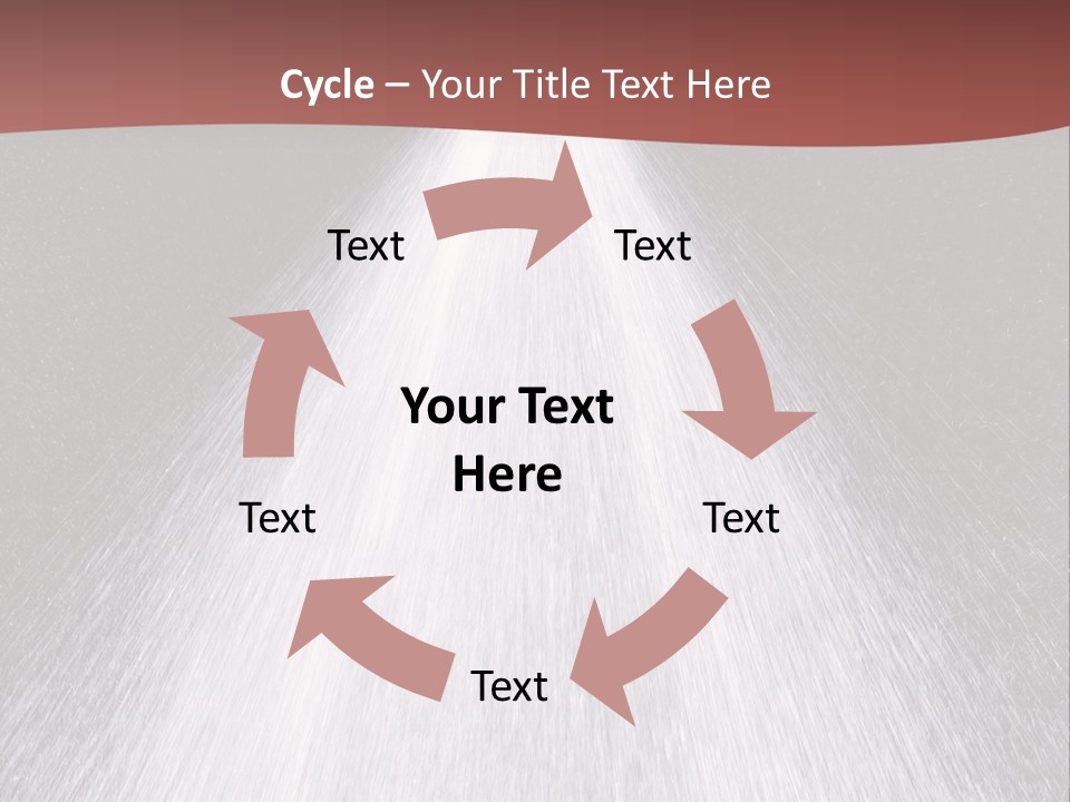Spray Fresh Sprinkler PowerPoint Template