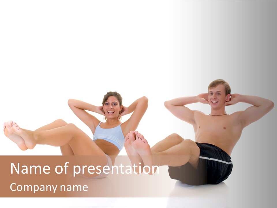 Trainer Woman Female PowerPoint Template